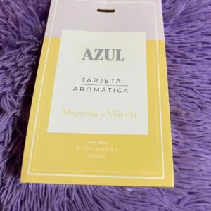 Tarjeta Aromática Magnolia y Vainilla
