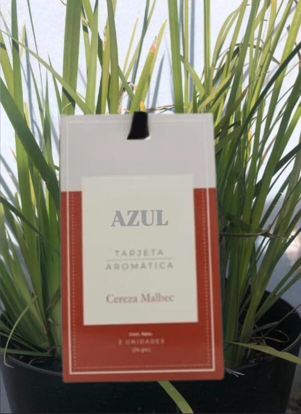 Tarjeta Aromática Cereza Malbec