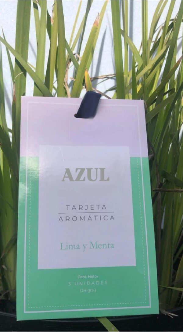 Tarjeta Aromática Lima Limón