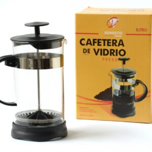 Cafetera de vidrio del Momo