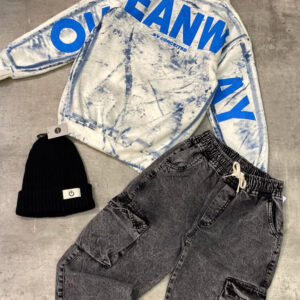 CONJUNTO JEAN CARGO Y BUZO