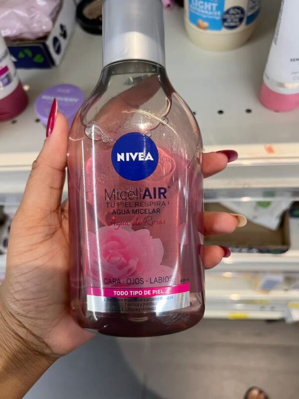 agua micelar nivea