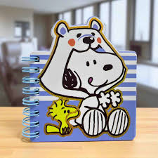 Agenda Snoopy celeste